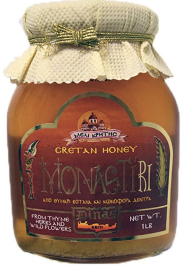 Monastiri Pure Honey from Crete - Mina's Naturals